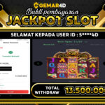 GEMAR4D JACKPOT SLOT WILD BANDITO Rp13.500.000